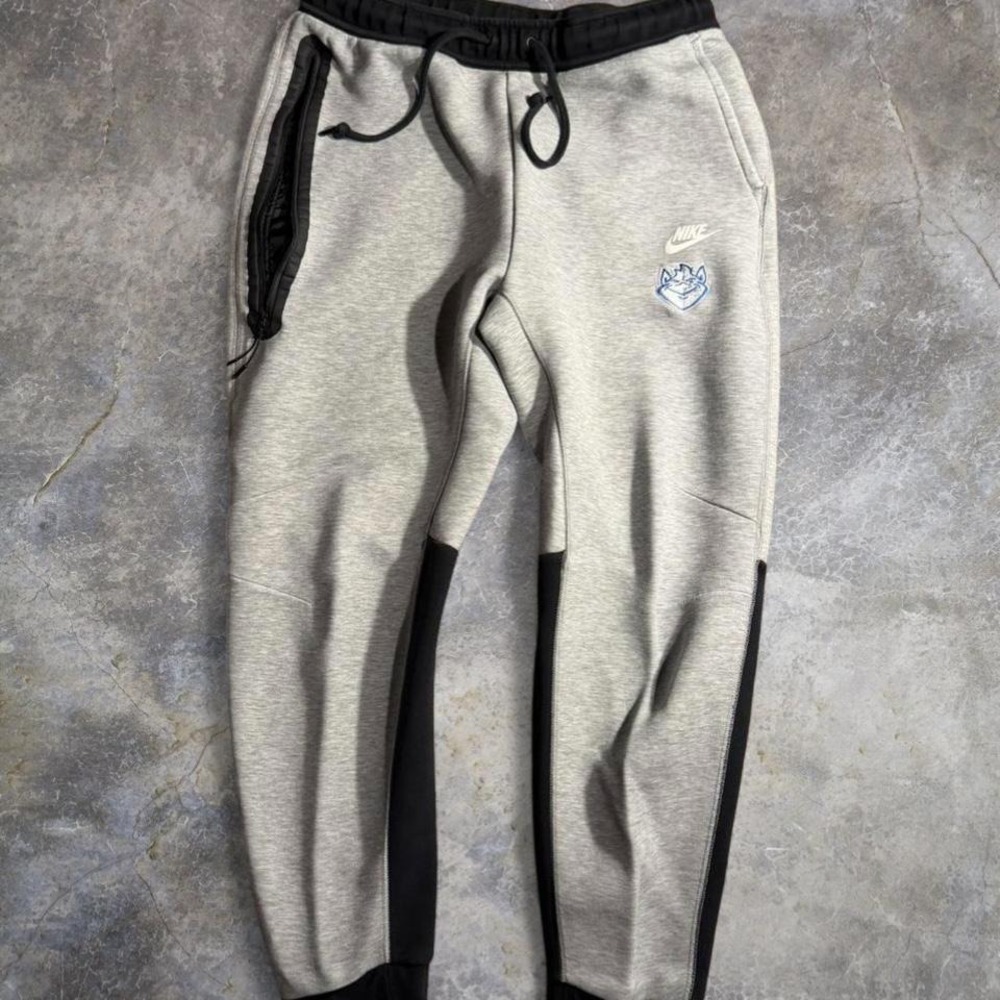 Nike Tech Fleece St. Louis Billikens Gray Jogger Sweatpants Size L NCAA College